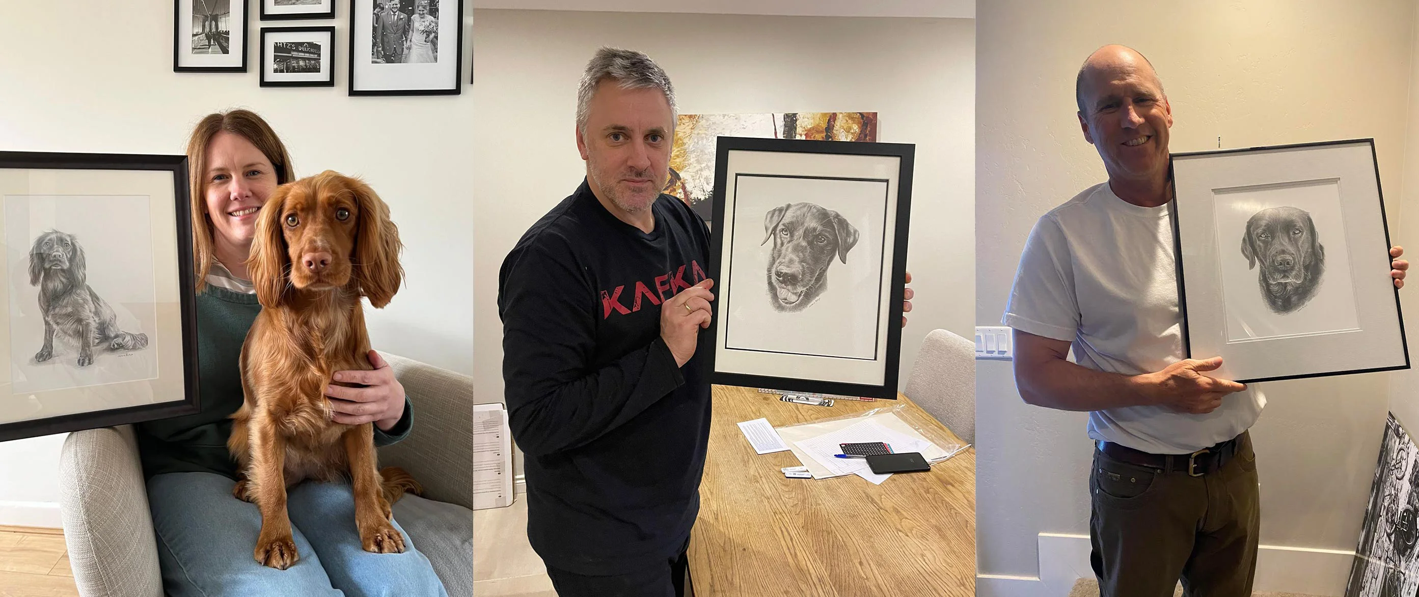 Pet Portraits in Pencil Gallery by Melanie Phillips