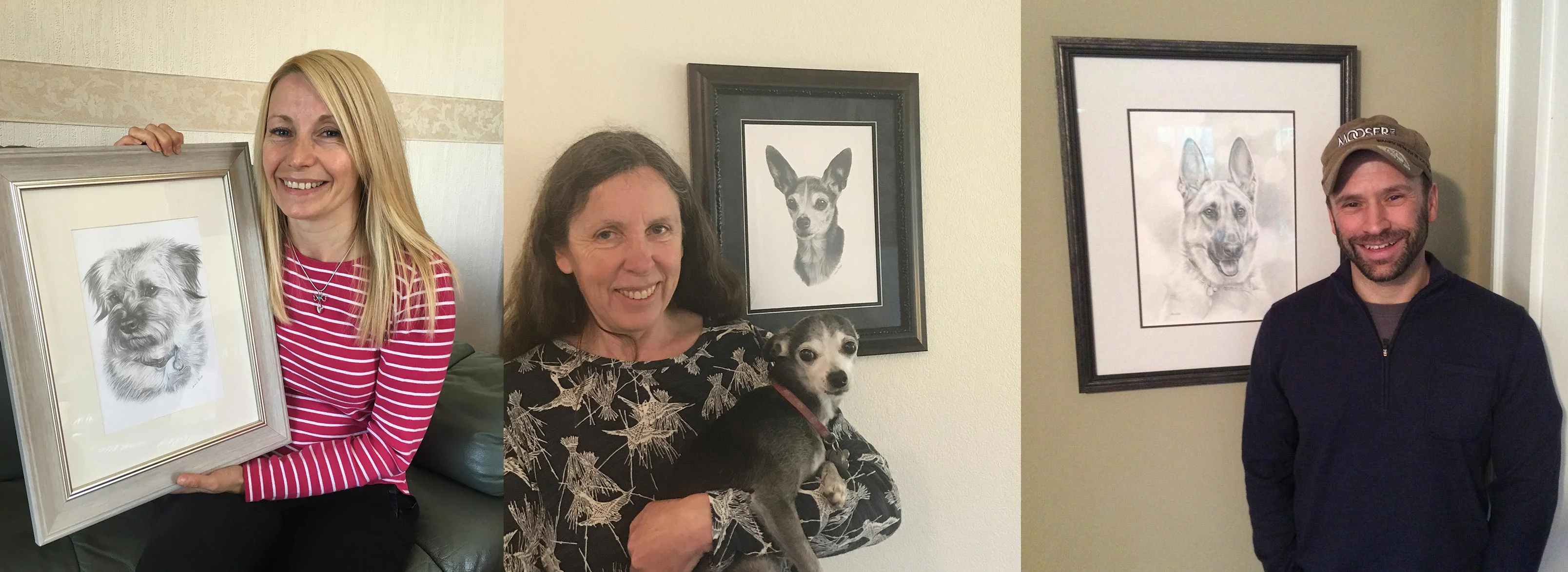 Pet Portraits in Pencil Gallery by Melanie Phillips