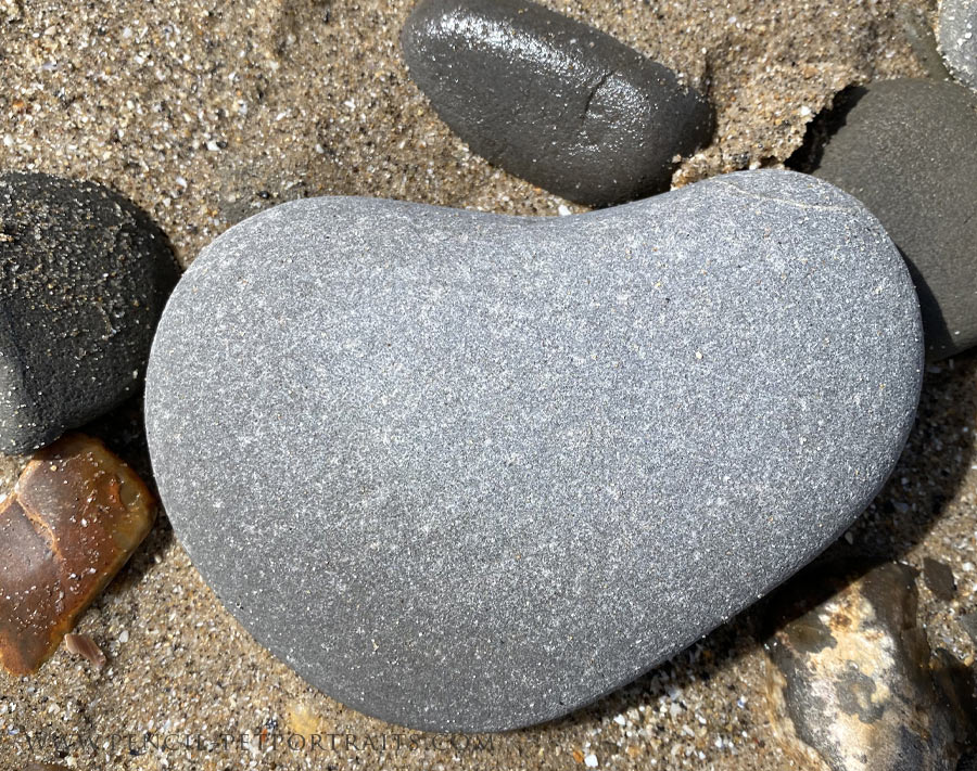 Stones in the shape of a heart!