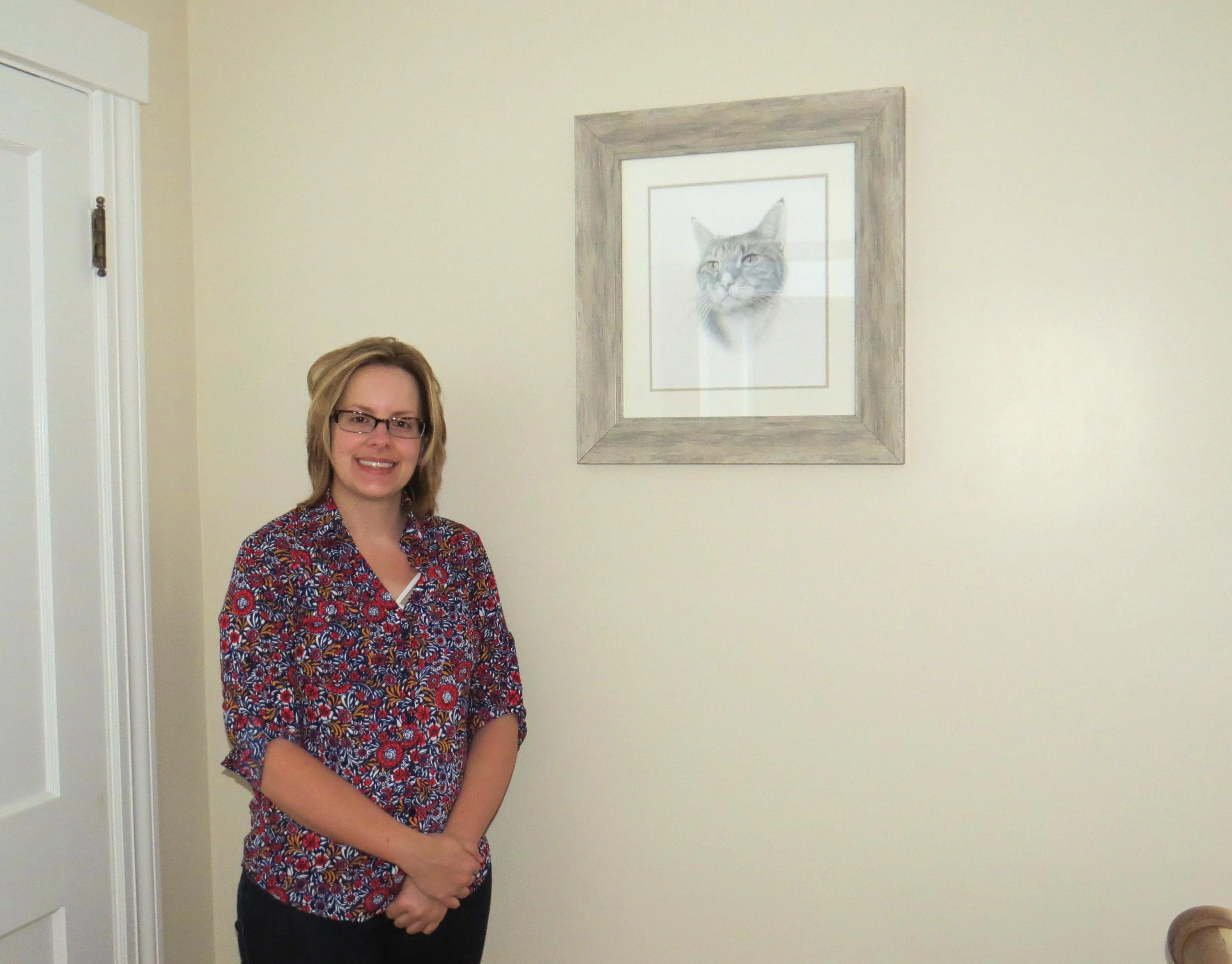 cat pet portrait