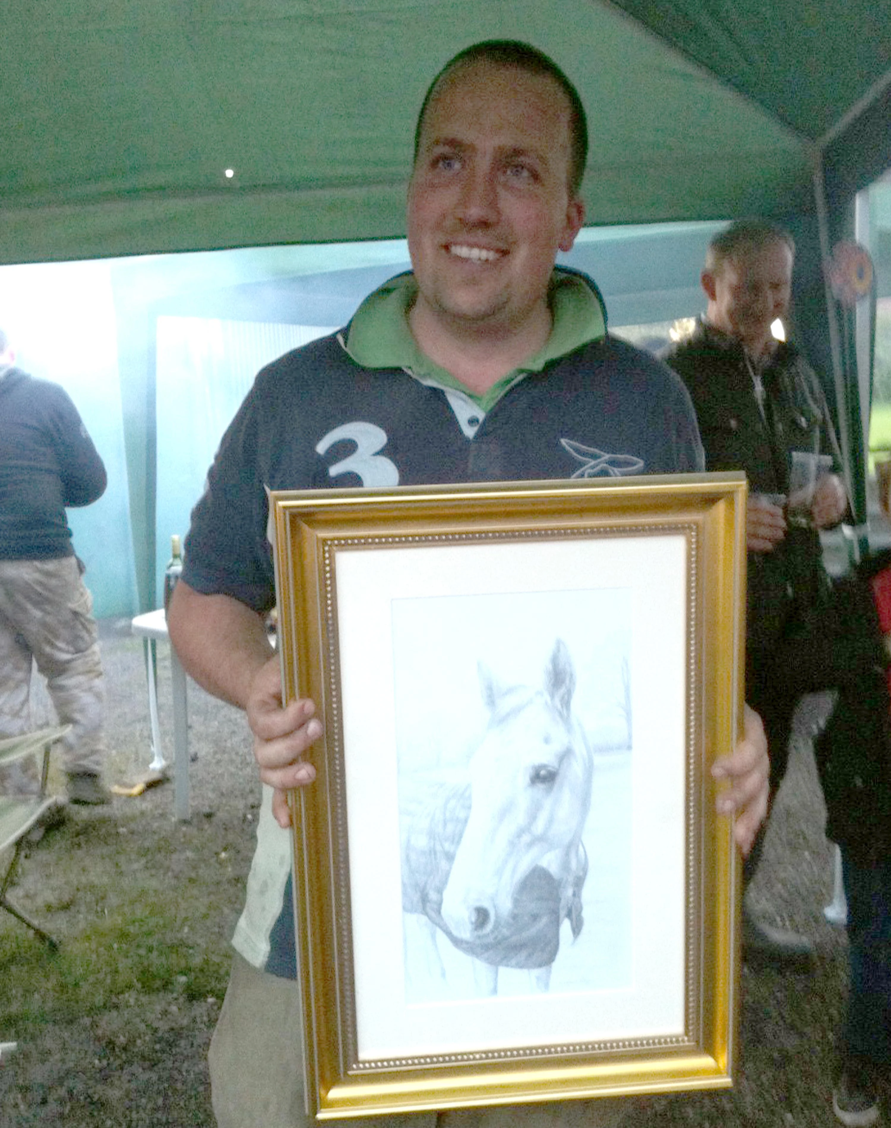 Horse Pencil Portraits Framed