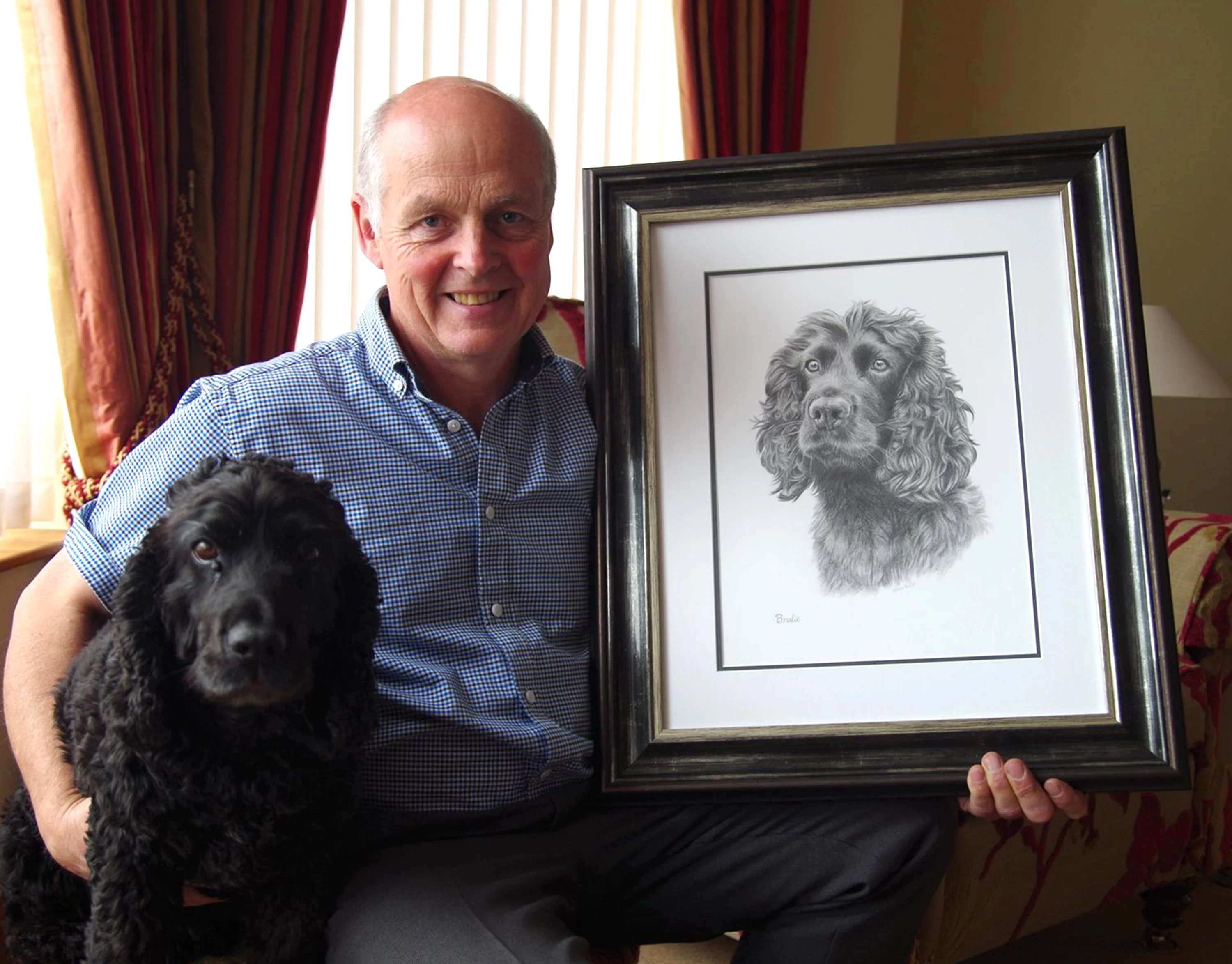 Spaniel Pencil Portraits